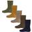 Minymo Ankle Sock with Pattern 5-pack