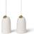 ferm LIVING Bell Clock Julgranspynt 7cm 2st