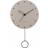 Karlsson Studs Pendulum Wood Warm Wall Clock 30cm