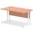 Impulse 1400 800mm Straight Desk Beech Top MI0