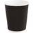 Fiesta Recyclable Coffee Cups Ripple Wall Black 225ml 8oz (Pack of 25)