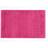 Homescapes Plain Cotton Raspberry Bath Mat