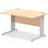 Impulse 1200 800mm Straight Desk Maple Top