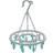 JVL Round Sock Dryer 16-Piece Clothes Pegs