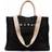 Marni Bomuld Shoppingtaske Med Hanke - Sort