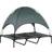 Pawhut Elevated Dog Bed Cooling Raised Pet Cot uv Protection Canopy