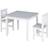 Homcom Kid's Table & Chairs Set 3pcs