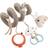 Done by Deer Activities Spiral Happy Clouds Beige