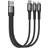 SiGN USB A - 2xLightning/USB C Adapter M-M 0.2m