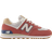 New Balance 574 - Mineral Red with White