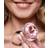 Booty Sparks Pink Gemstone Glass Anal Plug med ädelstenar Stor