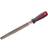 Faithfull FAIFIHRSC10 Handled Second Cut 250mm Half Round File