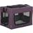 Pawhut Foldable Pet Carrier w/ Cushion, Miniature Dogs