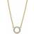 Sif Jakobs Biella Piccolo Necklace - Gold/Transparent