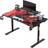 Ultradesk Atomic Gaming Desk Black