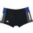 adidas Boy's Colourblock 3-Stripes Swim Boxers - Black/Semi Lucid Blue/Grey Six/White