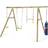 Plum Capuchin Wooden Swing Set