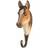 Wildlife Garden Arabian Horse Coat Hook 6.1cm