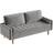 Vesgantti velvet Sofa 176cm 3 Seater