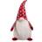 GlitzHome H Fabric Gnome Christmas Decoration