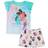 Disney Little Girl's Princesses Pajama Set 2pcs
