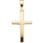 Scrouples Cross Pendant - Gold