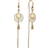 Christina Jewelry Sunset Earrings - Gold