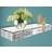 ST3000 Crystal Diamond Floating Showcase Wall Shelf 76.2cm