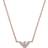 Emporio Armani EG3477221 Necklace - Rose Gold/Transparent