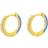 Hultquist Esta Earrings - Gold/Blue/Transparent