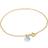 ENAMEL Copenhagen Ball Chain Bracelet - Gold/Blue
