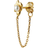 Stine A Shelly Earring - Gold/Pearl