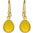 Susanne Friis Bjørner Drop Earrings - Gold/Yellow