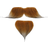 Mustaches Musketeer Beard Light Brown