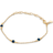 Susanne Friis Bjørner Bracelet - Gold/Blue