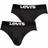 Levi's Solid Basic Briefs 2-pack - Black
