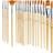 Panduro Hobby Brush Set Basic Multi 20pcs