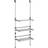 vidaXL 3-Tier Hanging Laundry Drying Rack 50x25x135cm