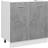 vidaXL 801200 Concrete Grey