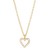 Joanli Nor Aida Necklace - Gold/Transparent