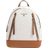 Michael Kors Brooklyn Medium Logo Backpack - Vanilla/Acorn