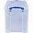 Really Useful Boxes Plastic Clear Förvaringslåda 19L