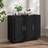 vidaXL Black Sideboard