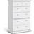 Furniture To Go Paris 6 White Chest of Drawer 96.2x139.5cm
