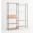 Moebe S.200.2.A Reol Oak/black Shelving System
