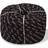 vidaXL Marine Rope Polypropylene 8 mm 500 m Black