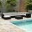 vidaXL 8 Piece Garden Outdoor Lounge Set, Table incl. 2 Chairs