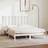 vidaXL Bed Frame White