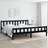 vidaXL Solid Wood Bed Frame