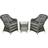 OutSunny Modern 3 Bistro Set
